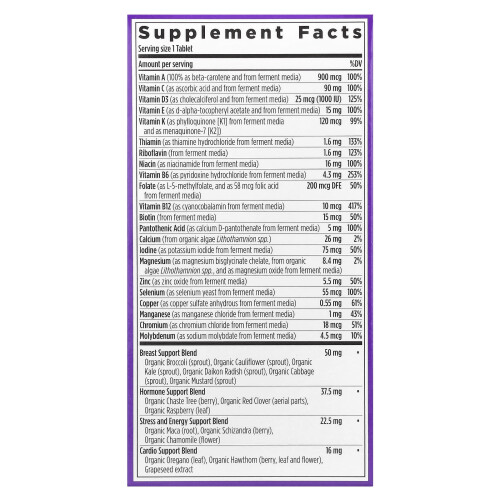 New Chapter, Každá žena 40+ Multivitamin, 96 Vegetariánských Tablet 1
