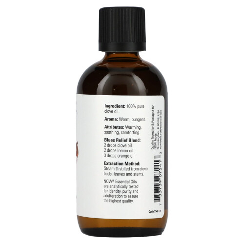 NOW Foods NOW Foods, Βασικά Ελαία, Κλων, 4 fl oz (118 ml) 1