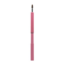 2Pièces Pinceaux Nylon Rétractables Rose Cosmétiques Voyage