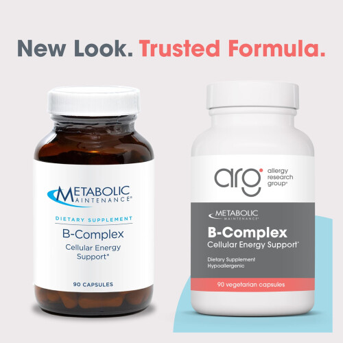 Metabolic Maintenance, B-Komplex, 90 Kapseln 2