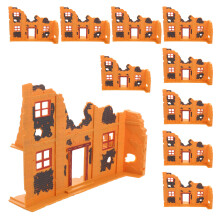 20Stk Realistisches Ruinenmodell Orange Aus Kunststoff Für Sandtisch