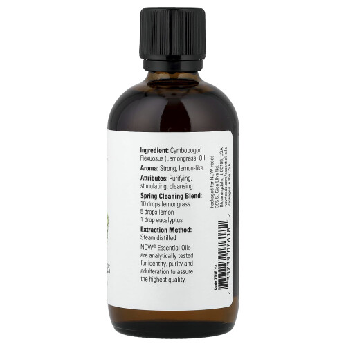 NOW Foods NOW Foods, Βιολογικά Ελαία, Λεμόνι, 4 fl oz (118 ml) 1