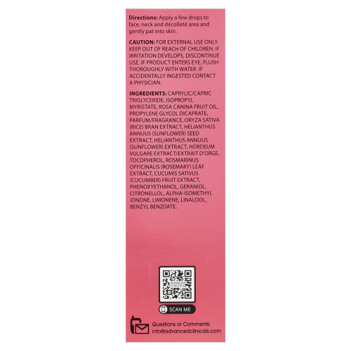 Advanced Clinicals, Ροζίπιο Οϊλ, 1.8 fl oz (53 ml) 2