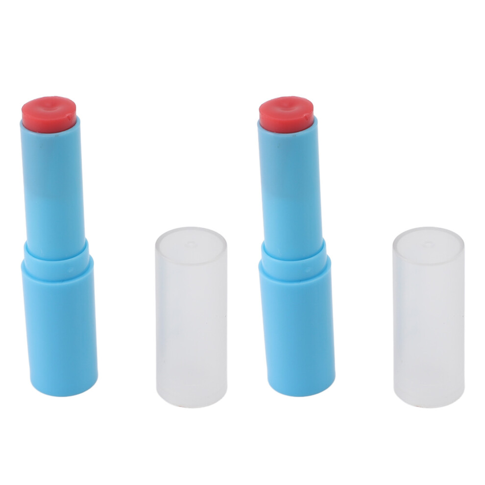 Pink 2Pcs Hydrating Lip Gloss 3Ml Rose Long-Lasting Moisturizer