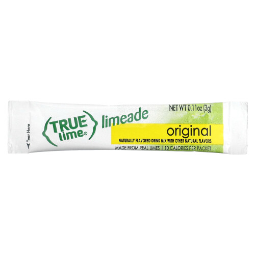 True Citrus, True Lime, Limeade, Original, 10 Packets, 0.11 oz (3 g) Each 2
