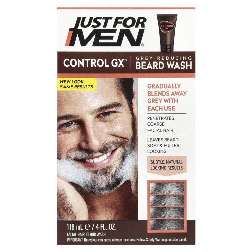 Just For Men Just for Men, Control GX, Γκρι Ροδάκια Ελαίωμα, 4 fl oz (118 ml) 1