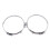 1 Par de Moldura de Farol Dianteiro de 7 Polegadas Cromada Redonda para   1990-2016 90 110 127 1983-1990 Capa de Moldura de Farol 3