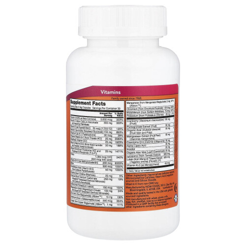 NOW Foods Eve Superior Women's Multi - 120 vcaps 1
