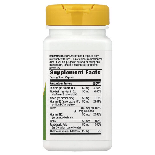 Nature's Way, B-50-Komplex, 100 Kapseln 1