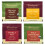 Teeccino, gerösteter Kräutertee-Sampler, 4 Aromen, Koffeinfrei, 12 Teebeutel, 2,54 oz (72 g) 3