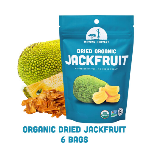 Mavuno Harvest, Jackfruit uscat, organic, 2 oz (56 g) 2