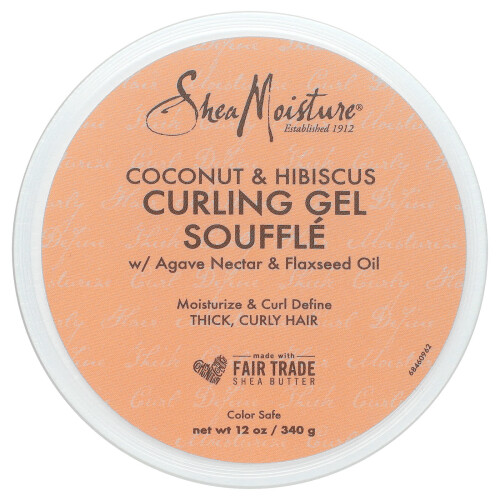 SheaMoisture, Γελούντα Γέλο Σουφλέ, Κοκονατού & Ιβίσκος, 12 oz (340 g) 2