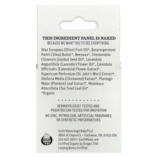 Earth Mama, Baby, Οργανική Δερμάτινη Κρέμα, 2 fl oz (60 ml) 2