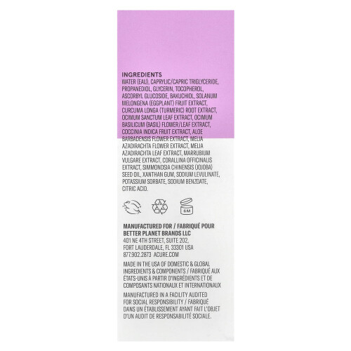 Acure Radically Rejuvenating Dual Phase Bakuchiol Serum 20ml 2