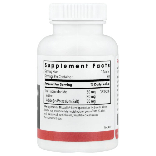 Optimox, Iodoral, 50 mg, 90 Tablete 1
