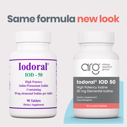 Optimox, Iodoral, 50 mg, 90 Tablete 2