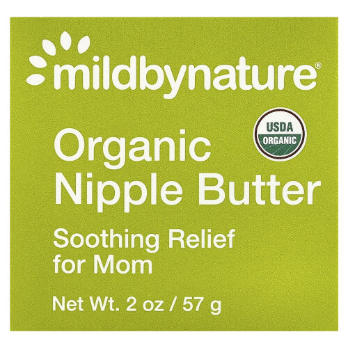 Mild By Nature, Οργανική Μαστιγώματος Βούτυρο, 2 oz (57 g) 1