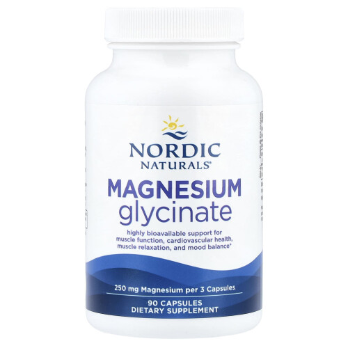 Nordic Naturals Nordic Naturals, Μαγνησιο Γλυκινάτη, 90 Φύλλα (83 mg ανά Φύλλο) 2