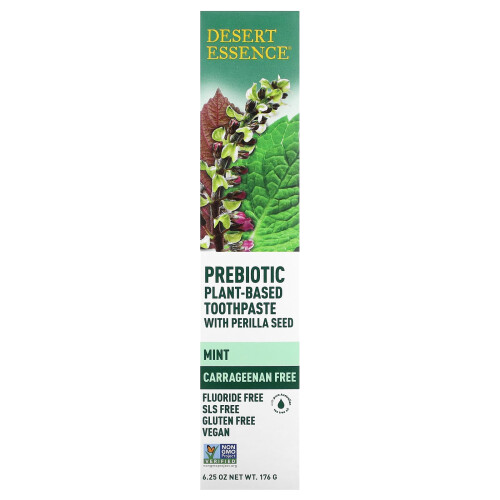 Desert Essence, Προβιοτικό, Φυτοβιολογική Σόδα για Δόντια, Μέντα, 6.25 oz (176 g) 1