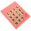 5Stk Puzzle Schiebespiel Plastik Lernspielzeug Pink 1