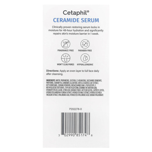 Cetaphil Σερεάφιλ, Σερουμ Σερεάφιλ, Αroma Free, 1 fl oz (30 ml) 2