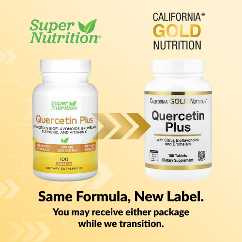 Super Nutrition, Quercetina Plus, 100 Comprimati 2