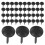 900Pièces Clous Décoratifs Noir Style Vintage 1