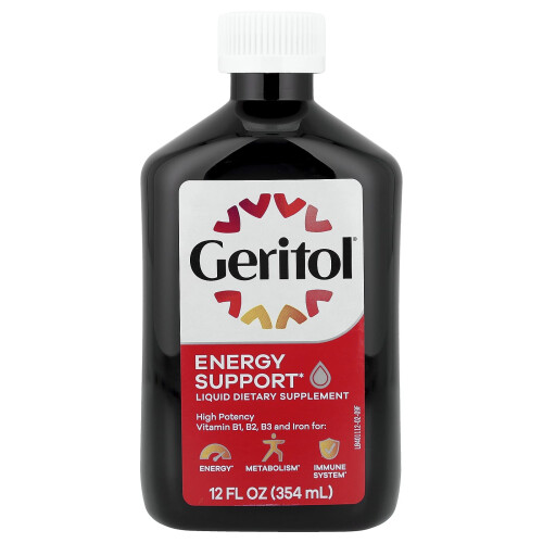 Geritol B-Vitamins & Iron Liquid Supplent 2