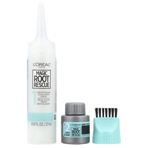 L'Oréal, Magic Root Rescue, 10 Minute Root Coloring Kit, 5 Medium Brown, 1 Application 2
