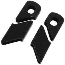 2Set Durable Silicone Crank Arm Boots Bike Crankset Protector Black