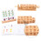 1Ensemble Jouet Educatif En Bois Coloré Coordination Manuelle Enfant 1