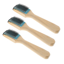 6Pièces Brosse Nettoyante Pour Chaussures De Danse Manche Bois Acier