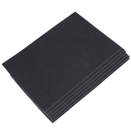 20Pièces Feutrine Noire Facile À Découper Pour Bricolage