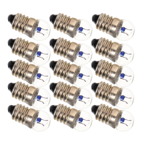 300Pièces Mini Ampoules Verre Métal Pour Modèles