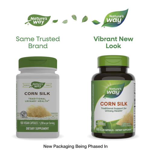 Nature's Way, Corn Silk, 100 Vegan Capsules (400 mg per Capsule) 2