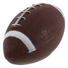 Dark Brown Soft Inflatable Football PVC Rugby Ball for Kids