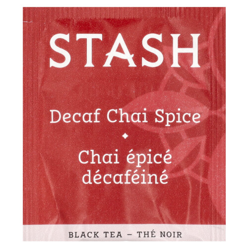 Stash Tea, Stash Tee, Schwarzer Tee, Entkoffeinierte Chai Spice, 18 Teebeutel, 1.1 oz (33 g) 2