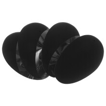 10Paires Push-Up Silicone Autoadhésifs Muscle Masculin Noir