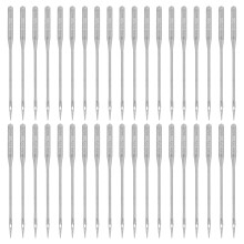 200Pcs Heavy Duty Silver Sewing Needles for Thick Fabric Denim Canvas