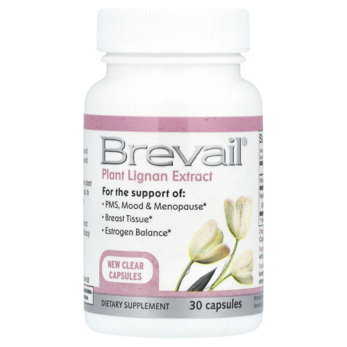 Μπάρλανς, Brevail Plant Lignan Extract, 30 Capsules 2