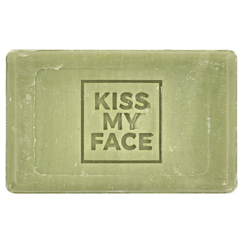 Kiss My Face, Πραγματική Ελαιόλαδο Σαπουνιού, Χωρίς Αroma, 3 Βαρέλια, 4 oz (115 g) Κάθε 2