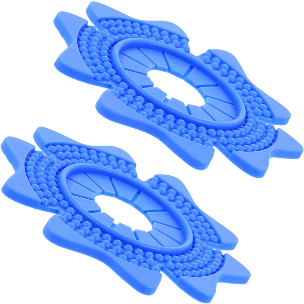 1Pair Silicone Wiper Arm Hole Cover Automotive Front Wiper Guard Blue 3663257741729