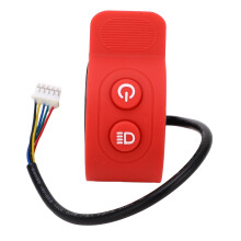 Electric Scooter Finger Throttle Accelerator Replacement Part Red, 46g