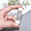 Invisible Lens Case Mini Travel Rgp Hard Protective Box 4Pcs Set 5