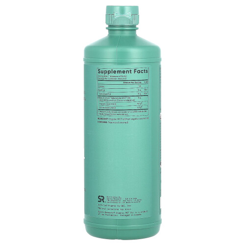 Organisk MCT Oil, 32 fl oz (946 ml) 1