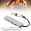 5-in-1 USB-C-Hub 5 Gbit/s, 3x USB 3.0, Kartenleser 3