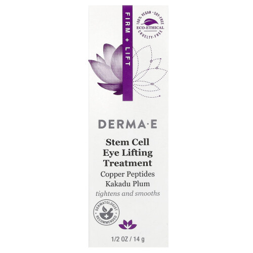 DERMA E, Celstamcel Oogverhogende Behandeling, 1/2 oz (14 g) 1