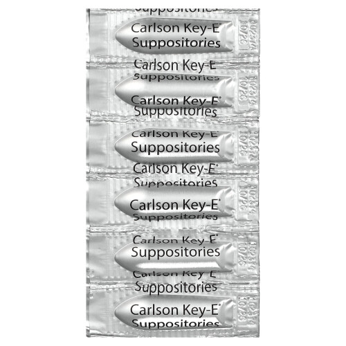 Carlson, Supositórios Key-E, 12 Inserts 2