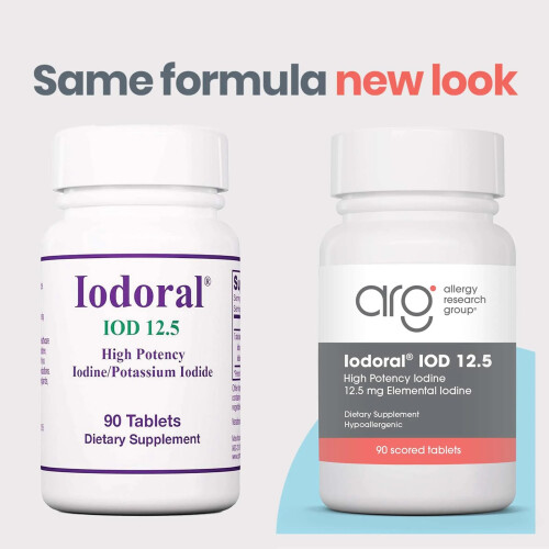 Optimox, Iodoral, Jod/Potassium Jodid, 90 Scored Tabletter 2