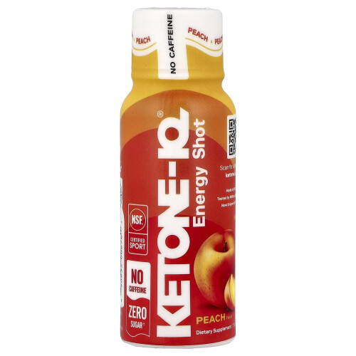Ketone-IQ, Υψηλής Απόδοσης Ενέργειας, Πεπόνι, 10 g, 6 Φιάλες, 2 fl oz (59 ml) Κάθε 2